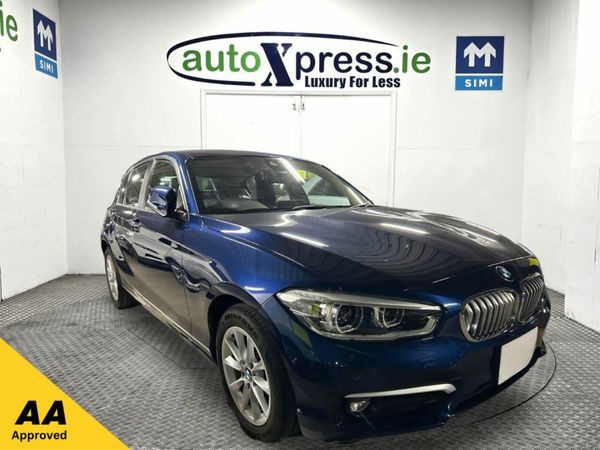 BMW 1-Series Hatchback, Diesel, 2017, Blue