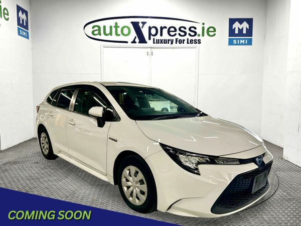 Toyota Corolla Estate, Petrol Hybrid, 2020, White