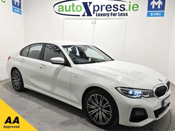 BMW 3-Series Saloon, Petrol Hybrid, 2021, White