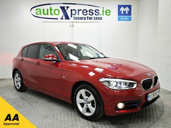 BMW 1-Series Hatchback, Diesel, 2016, Red
