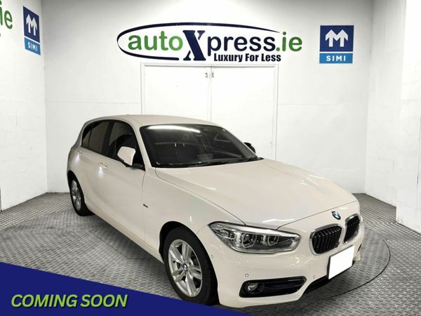 BMW 1-Series Hatchback, Diesel, 2017, White