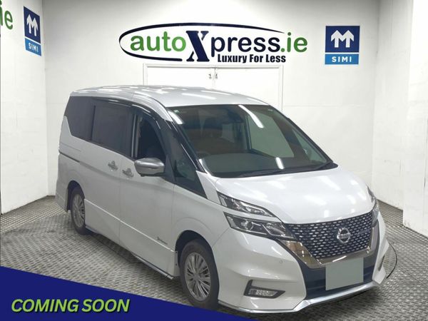 Nissan Serena MPV, Petrol Hybrid, 2018, White