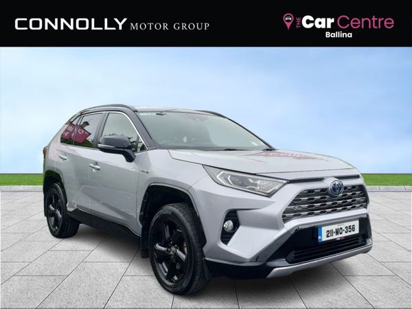 Toyota RAV4 SUV, Petrol Hybrid, 2021, Grey