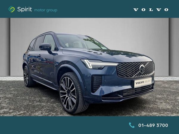 Volvo XC90 SUV, Petrol Plug-in Hybrid, 2025, Blue