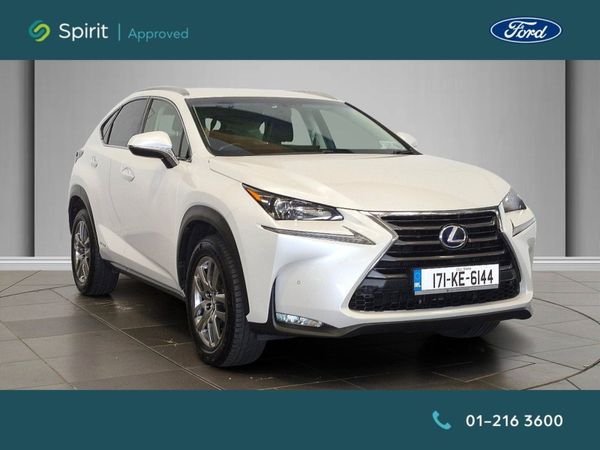 Lexus NX SUV, Petrol Hybrid, 2017, White