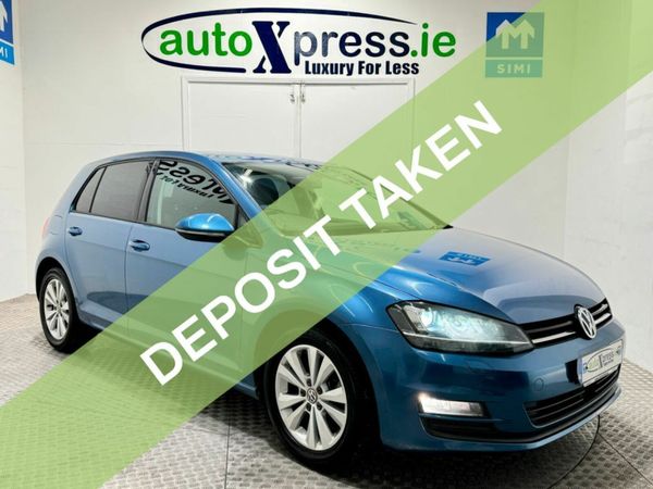 Volkswagen Golf Hatchback, Petrol, 2017, Blue