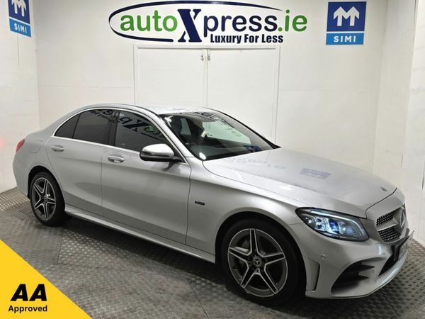 Mercedes-Benz C-Class Saloon, Diesel Hybrid, 2021, Silver