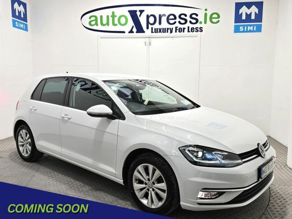Volkswagen Golf Hatchback, Petrol, 2018, White