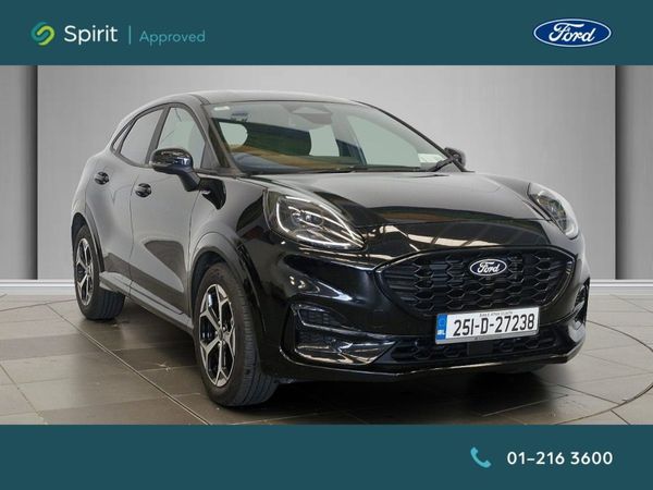 Ford Puma MPV, Petrol Hybrid, 2025, Black