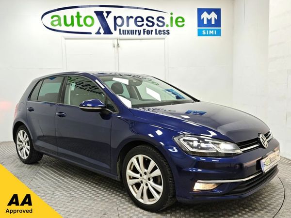 Volkswagen Golf Hatchback, Petrol, 2018, Blue