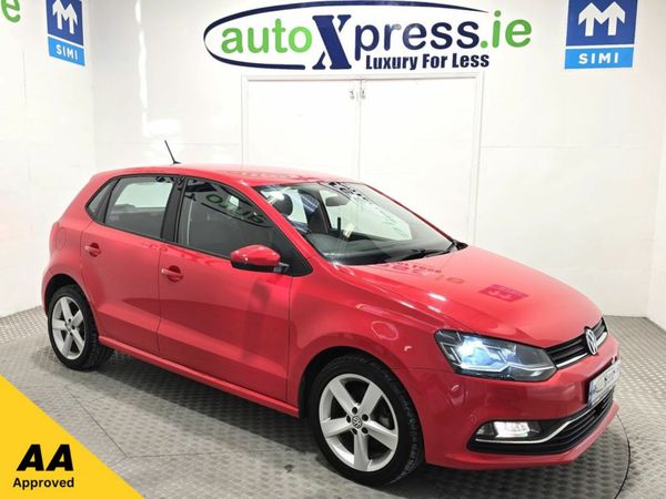 Volkswagen Polo Hatchback, Petrol, 2017, Red