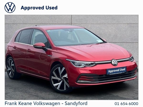 Volkswagen Golf Estate, Petrol, 2021, Red