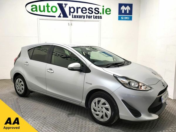 Toyota Aqua Hatchback, Petrol Hybrid, 2019, Silver