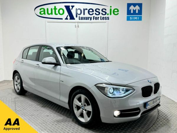 BMW 1-Series Hatchback, Petrol, 2015, Silver