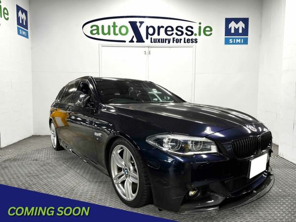 BMW 5-Series Estate, Diesel, 2016, Black