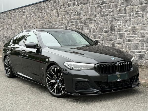 BMW 5-Series Saloon, Diesel, 2021, Black