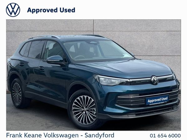 Volkswagen Tiguan SUV, Petrol Hybrid, 2025, Blue