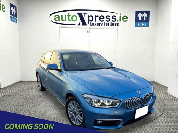 BMW 1-Series Hatchback, Diesel, 2019, Blue