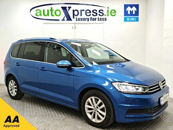 Volkswagen Touran MPV, Diesel, 2018, Blue