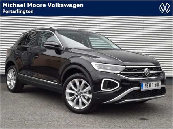 Volkswagen T-Roc SUV, Petrol, 2025, Black