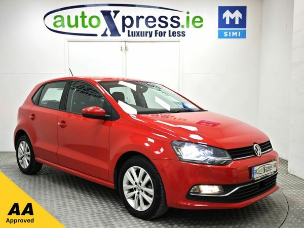 Volkswagen Polo Hatchback, Petrol, 2017, Red