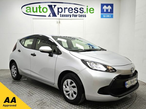 Toyota Aqua Hatchback, Petrol Hybrid, 2021, Silver