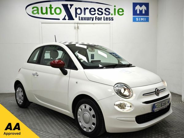 Fiat 500 Hatchback, Petrol, 2017, White