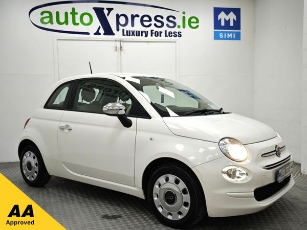 Fiat 500 Hatchback, Petrol, 2018, White