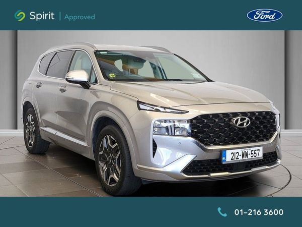 Hyundai Santa Fe SUV, Petrol Plug-in Hybrid, 2021, Grey