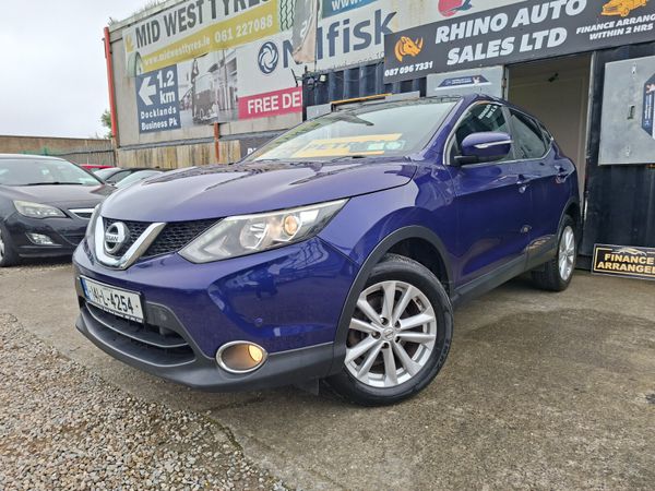 Nissan Qashqai Hatchback, Petrol, 2014, Blue