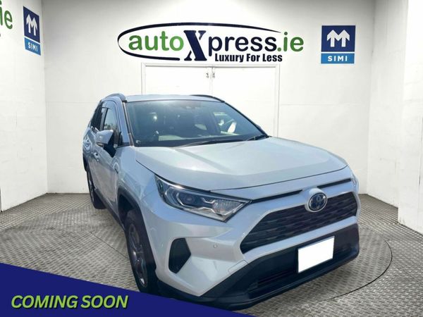 Toyota RAV4 SUV, Petrol Hybrid, 2019, White