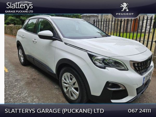 Peugeot 3008 SUV, Petrol, 2017, White