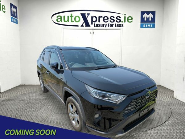 Toyota RAV4 SUV, Petrol Hybrid, 2020, Black