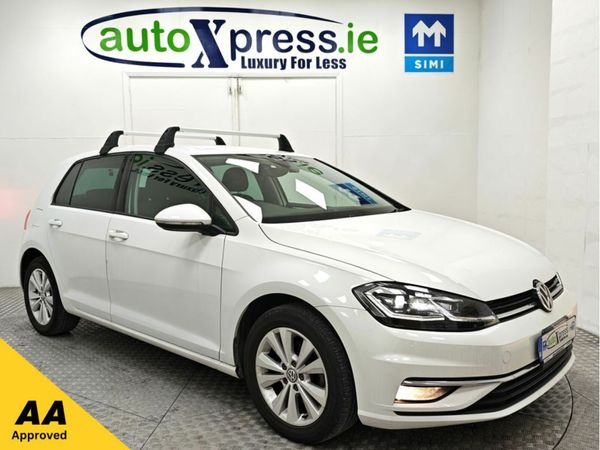 Volkswagen Golf Hatchback, Petrol, 2018, White