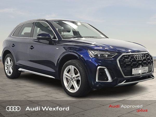 Audi Q5 SUV, Petrol Plug-in Hybrid, 2023, Blue