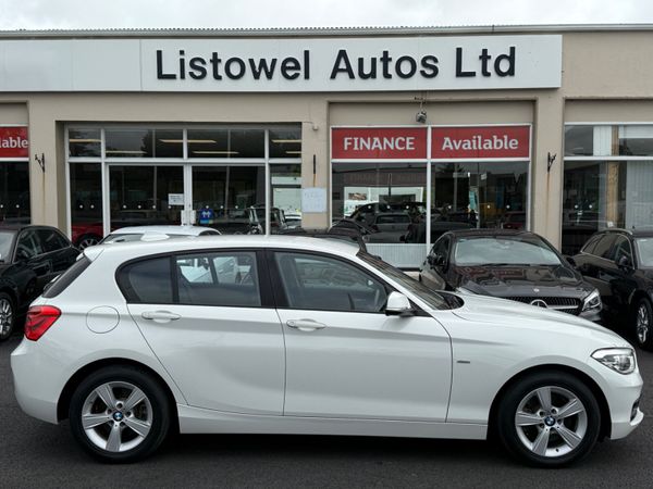 BMW 1-Series Hatchback, Diesel, 2016, White