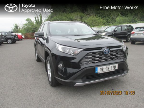 Toyota RAV4 SUV, Petrol Hybrid, 2019, Black