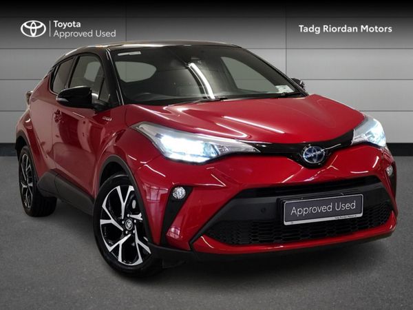 Toyota C-HR SUV, Petrol Hybrid, 2021, Red