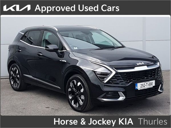 Kia Sportage SUV, Petrol Plug-in Hybrid, 2025, Black