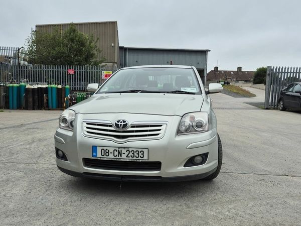 Toyota Avensis Saloon, Petrol, 2008, Silver