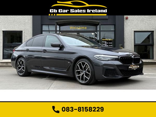 BMW 5-Series Saloon, Diesel Hybrid, 2022, Grey