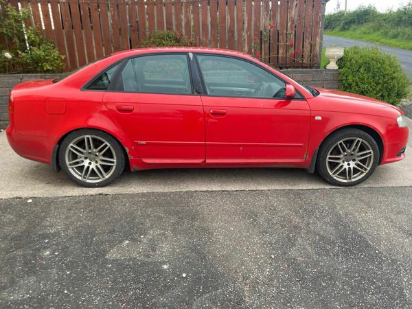 Audi A4 Saloon, Diesel, 2008, Red