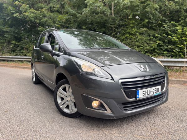 Peugeot 5008 MPV, Diesel, 2016, Grey