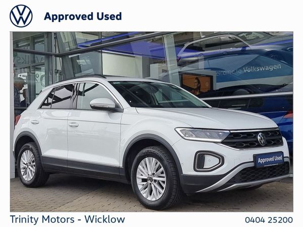 Volkswagen T-Roc SUV, Petrol, 2022, White
