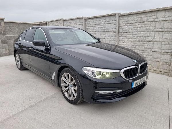 BMW 5-Series Saloon, Diesel, 2018, Black