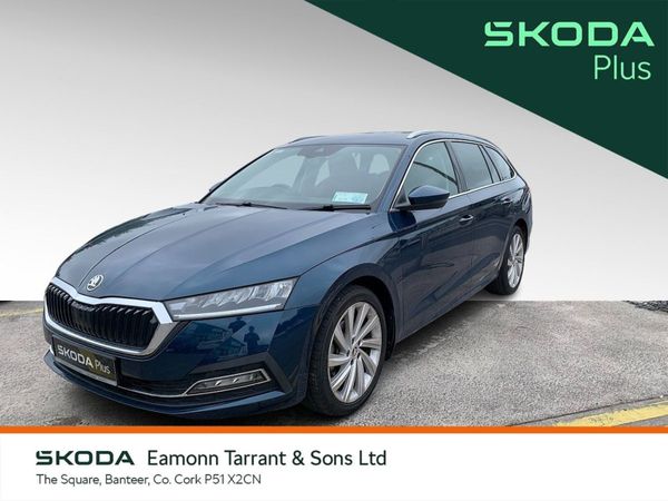 Skoda Octavia Estate, Petrol, 2024, Blue