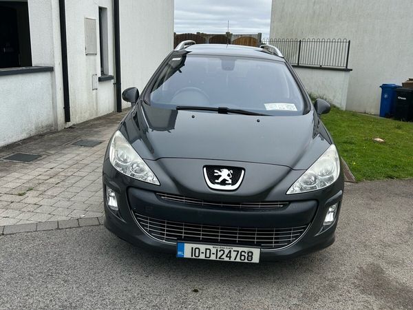 Peugeot 308 Estate, Diesel, 2010, Grey