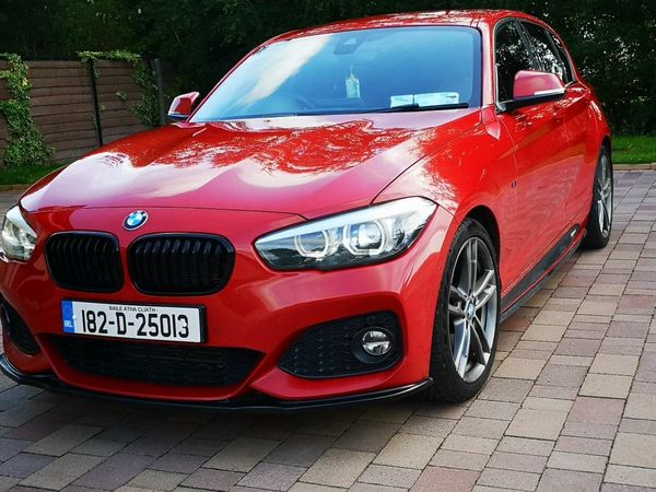 BMW 1-Series Hatchback, Diesel, 2018, Red