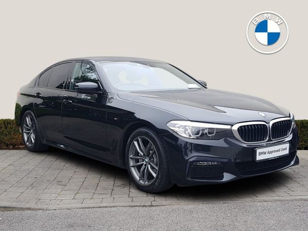 BMW 5-Series Saloon, Diesel, 2019, Black