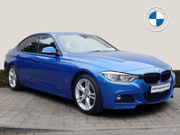 BMW 3-Series Saloon, Petrol Plug-in Hybrid, 2018, Blue